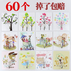 Creative Adhesive Hooks That Can Be Stuck on the Wall, Strong Adhesive Hooks for Tiles and Glass, Cute Sticky Hooks