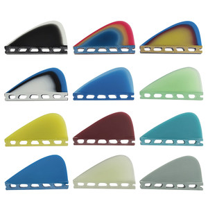 
UPSURF surfboard accessories tail rudder Single tap surf fiberglass fin paddle board multi-color paving small tail fin