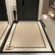
Entry door floor mat entry carpet advanced door mat household door mat light luxury entrance living room floor mat customizable