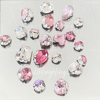 Authentic Shijia finished diamond ball sparkling nail art accessories