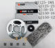 Applicable Qianjiang motorcycle accessories King Kong QJ125-18A/23/25 150-12-16/5C sliding chain chain
