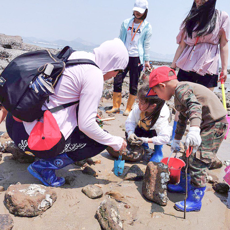 【小嶝岛赶海一日游8人团】厦门旅游小嶝岛赶海亲子游帆船出海