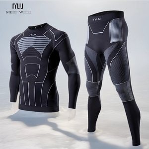 
Clearance Crown Mitves pure professional men's and women's running fitness skiing moisture-absorbent quick-drying compression clothing