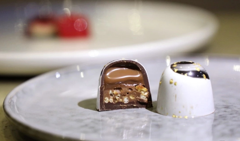 夹心巧克力，爱心制作美食(图21)