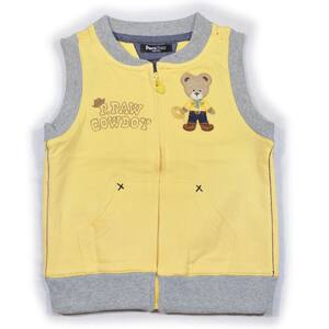
Boys spring and autumn vest vest small coat casual cotton cardigan