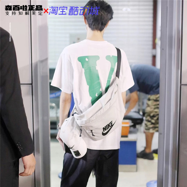 Nike NIKE TECH Wang Yibo same style trendy waist bag for men