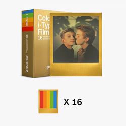 Polaroid I-Type Gold Frame Photo Paper Instant Photo Paper Colorful Gold Edge Birthday Gift Instant Imaging Film