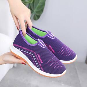 
New style old Beijing cloth shoes for women, single shoes, tendon soles, middle-aged and elderly mothers' shoes, non-slip soft soles, one-leg sneakers