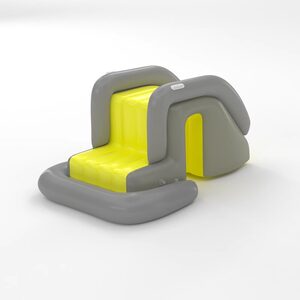 
Children's swimming pool equipped with inflatable slides, thickened and foldable for household use, can be used with inflatable swimming pool