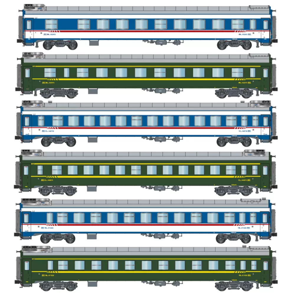 TOMIX】N比例8618/98563 东武铁道C11蒸汽14系ヨ8000 SL大树