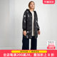 Fat Mrs. Plus Size Women's Winter Clothing New Style Fashionable Hooded Loose Mid-Length Down Jacket Trendy 521403310