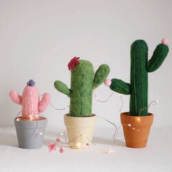 [Mengtian Liangpin] Zakka Handmade Felt Cactus Ornament/Home Decoration