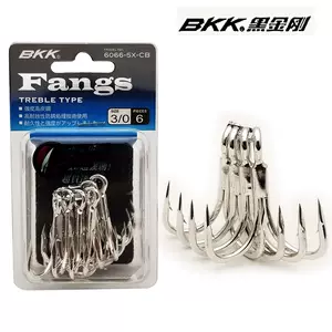 BKK treble hooks #3/0 - 6066-5X-CB