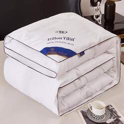 Feather Velvet Quilt, Winter Quilt, Vacuum Cotton Quilt Core, Thickened and Warm, Spring and Autumn Quilt, Single and Double, Hotel, Homestay, Guesthouse