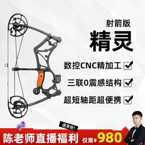 
Elf compound bow high-precision adult professional archery shooting sports bow and arrow field competition short-axis super long-range bow