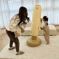 Children's Punching Bag, Inflatable Toy, Home Use for Kids, Taekwondo Exercise, Stress Relief, Adult Training Equipment