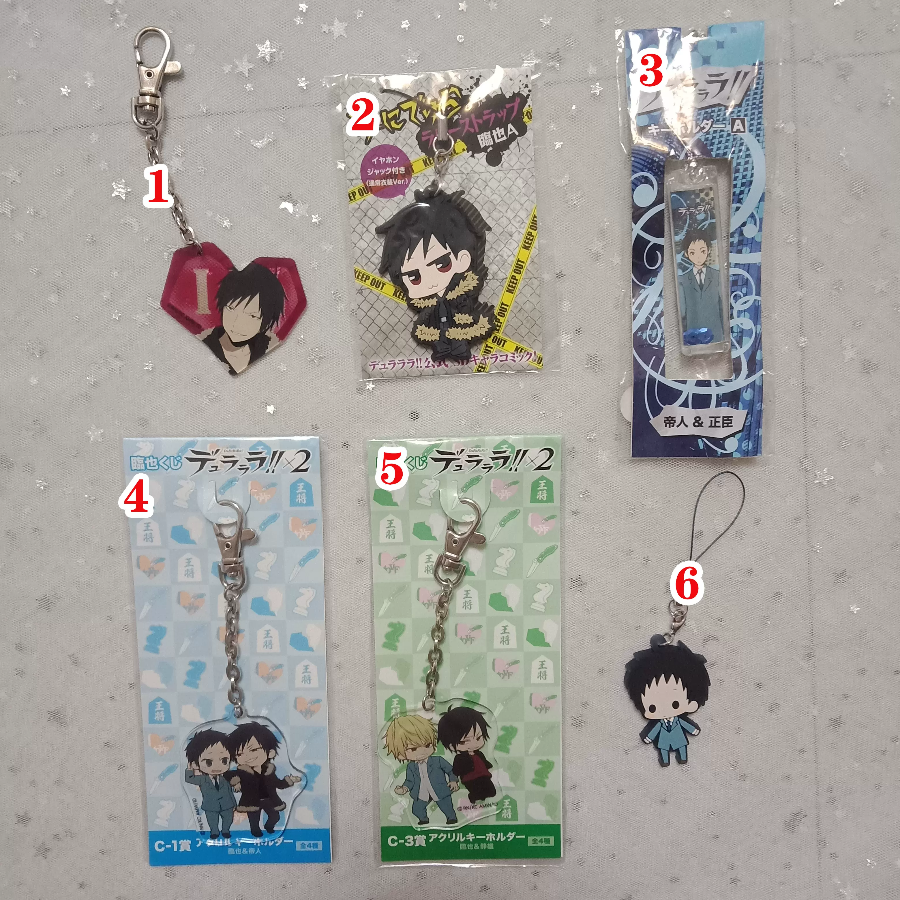 Drrr 無頭騎士異聞錄折原臨也紀田正臣龍之峯帝人掛件