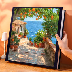 Travel Photo Album, Large-Capacity Family Memory Album, Insert Pages for Couple Photos, Can Hold 1000 Photos, 5-Inch, 6-Inch, 7-Inch Photo Album, 8