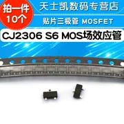 CJ2306 SOT-23 S6 MOS Ống Hiệu Ứng Trường Chip Transistor MOSFET (10 Chiếc)