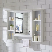 Tủ gương phòng tắm treo tường hộp gương có giá để đồ phòng tắm gương trang điểm chống thấm nước tủ bảo quản phòng tắm