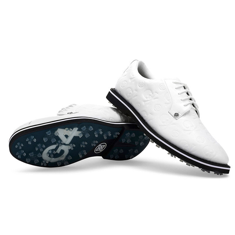 新品 【G/FORE 】 スカルデボスロゴ ハイカットシューズ /10.5 G/fore メンズ G4 ゴルフシューズ - エンボスドスカル - 2021年春