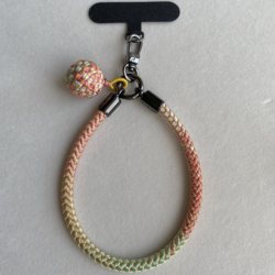 Finely Woven Koi Fish Bracelet with Dragon Scale Pattern, Phone Lanyard, Decorative Rope, Anti-Lost Multifunctional Camera and Phone Thick Rope