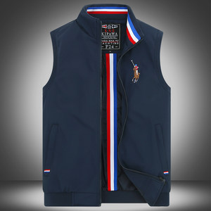 
Paul brand POLO shirt and vest casual sports men's thin men's cotton spring and autumn winter men's vest horse clip jacket