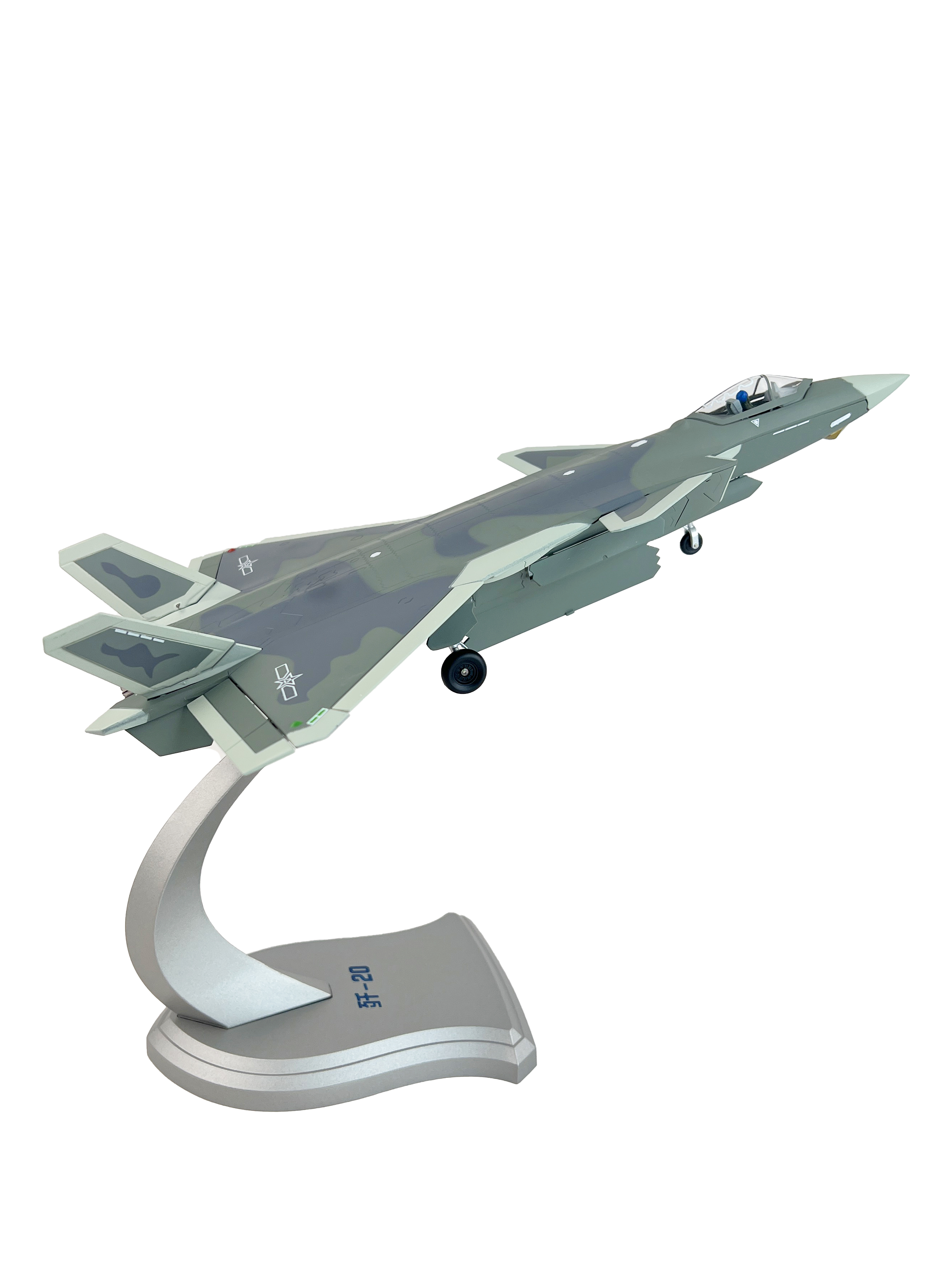 1:72 J-20 stealth fighter aircraft model Zhuhai Air Show star fighter ...