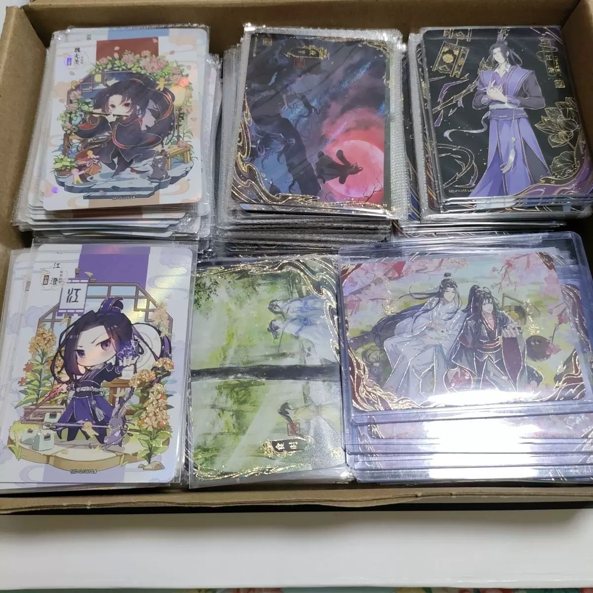 公式 卡游 魔道祖師 トレーディングカード 第4弾 插画カード