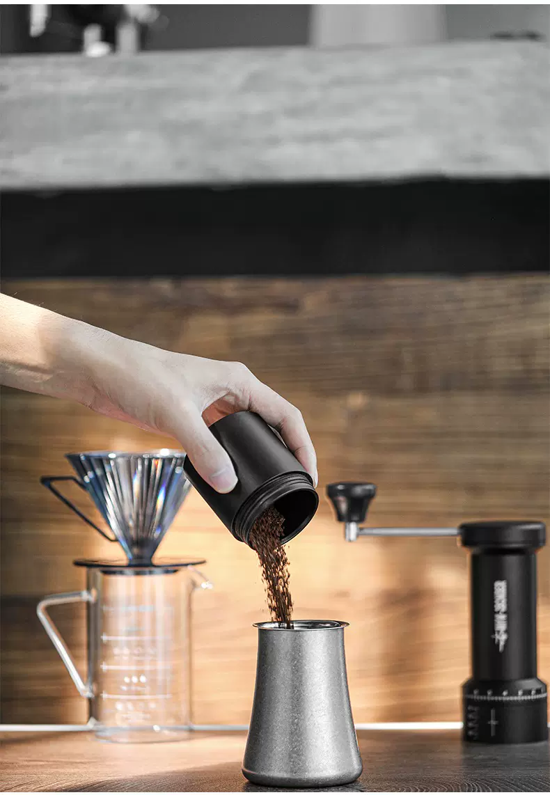 mhw-3bomber轰炸机 魔术师咖啡筛粉器 细粉过滤工具 磨豆机接粉杯