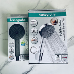 [Recommended for Low Water Pressure] Hansgrohe Pulsify105 Handheld Shower Head, New Model with Powerful Spray