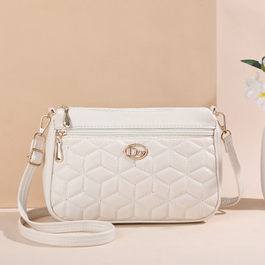 Women's bag large -capacity multi -zipper partition meseped mesengers temperament fashion versatile shoulder bag personality mother bag
