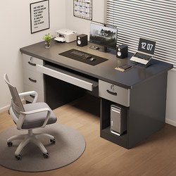 Desk for Students, Home Study Writing Desk, Simple Modern Office Desk, Small Apartment Bedroom with Drawer, Adult Computer Desk