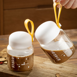 Japanese High Borosilicate Glass Chinese Medicine Dispensing Bottle, Food-Grade Heatable Cup Container, Sealed Jar, Portable Storage Cup