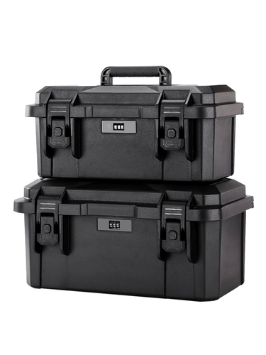 ALUBOX Набор инструментов, косметическая наклейка, двухэтажная коробка для хранения