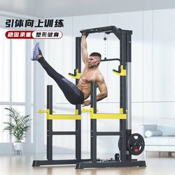 Home Fitness Equipment Half-Frame Squat Rack Bench Press Bench Frame Pull-Up Bar High and Low Pull-Up Bar for Body Shaping