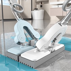 Sponge Mop 2025 New Model for Home Bathroom, One-Sweep Clean, No Hand Washing Required, Foam Extra-Large, Strong Water Absorption Mop