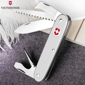
Victorinox Swiss Army Knife 93mm Aluminum Alloy Gardening Knife 0.8150.26 Multifunctional Folding Knife Outdoor Portable Knife