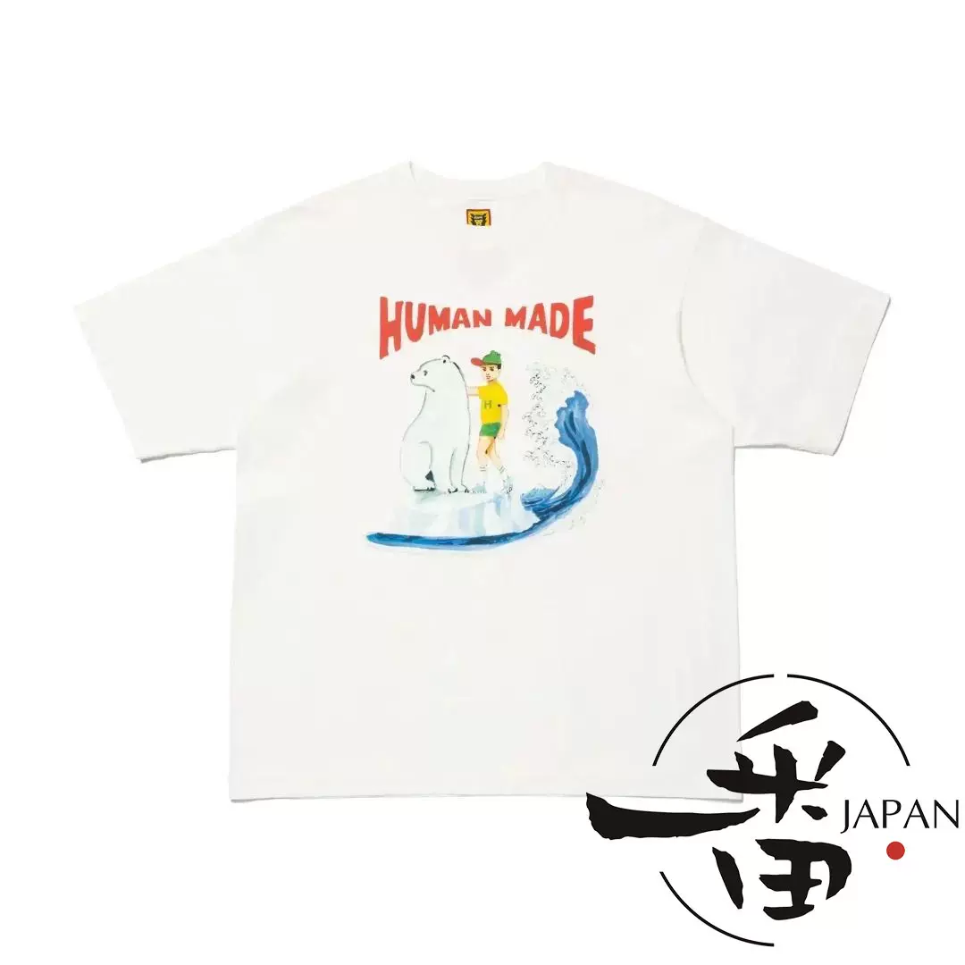 一番现货HUMAN MADE KEIKO SOOTOME T-SHIRT #10 北极熊短袖T恤-Taobao