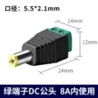 Nguồn Điện DC Nam Nữ 2.5 DC 12V24V Vít Cổng Kết Nối Giám Sát Dây Đèn LED DC5521 Đầu Nguồn