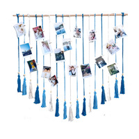 Handmade Nordic Colorful Photo Wall Tapestry - Creative DIY Decoration
