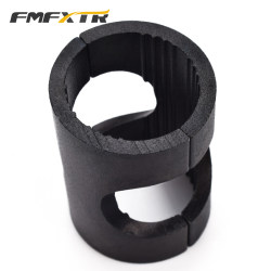 Mountain bike stem tube 25.4 diameter reduction sleeve modification