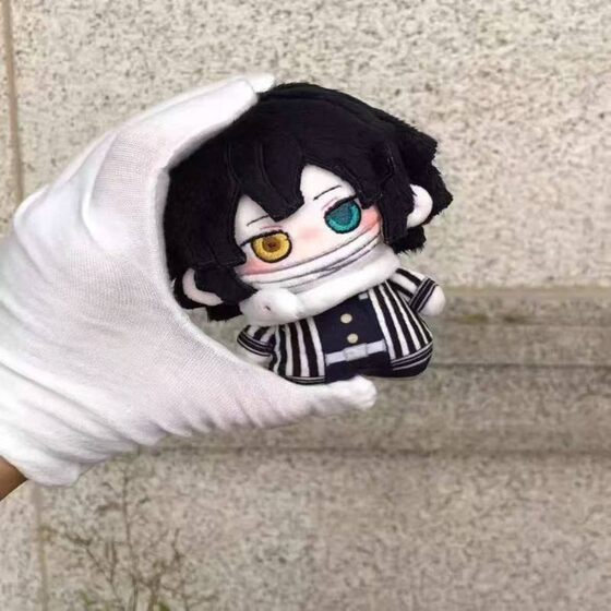 
Demon Slayer: Kimetsu no Yaiba Iguro Koba's inner attribute 10cm Nunu body cotton doll two-dimensional peripheral pendant gift