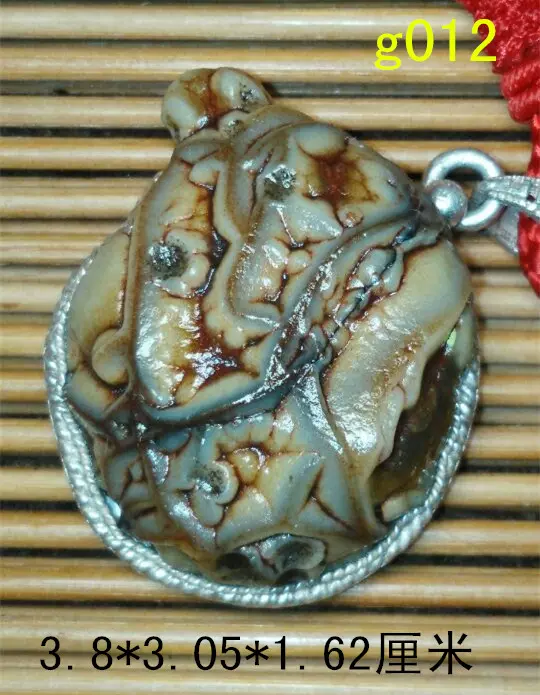 奇石筋脉石原石精品内蒙古阿拉善戈壁玛瑙经脉石纯银镶嵌挂坠-Taobao