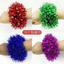 School Sports Day Performance Wristbands Kindergarten Children's Day Wrist Flowers Group Gymnastics Dance Hand Flower Props