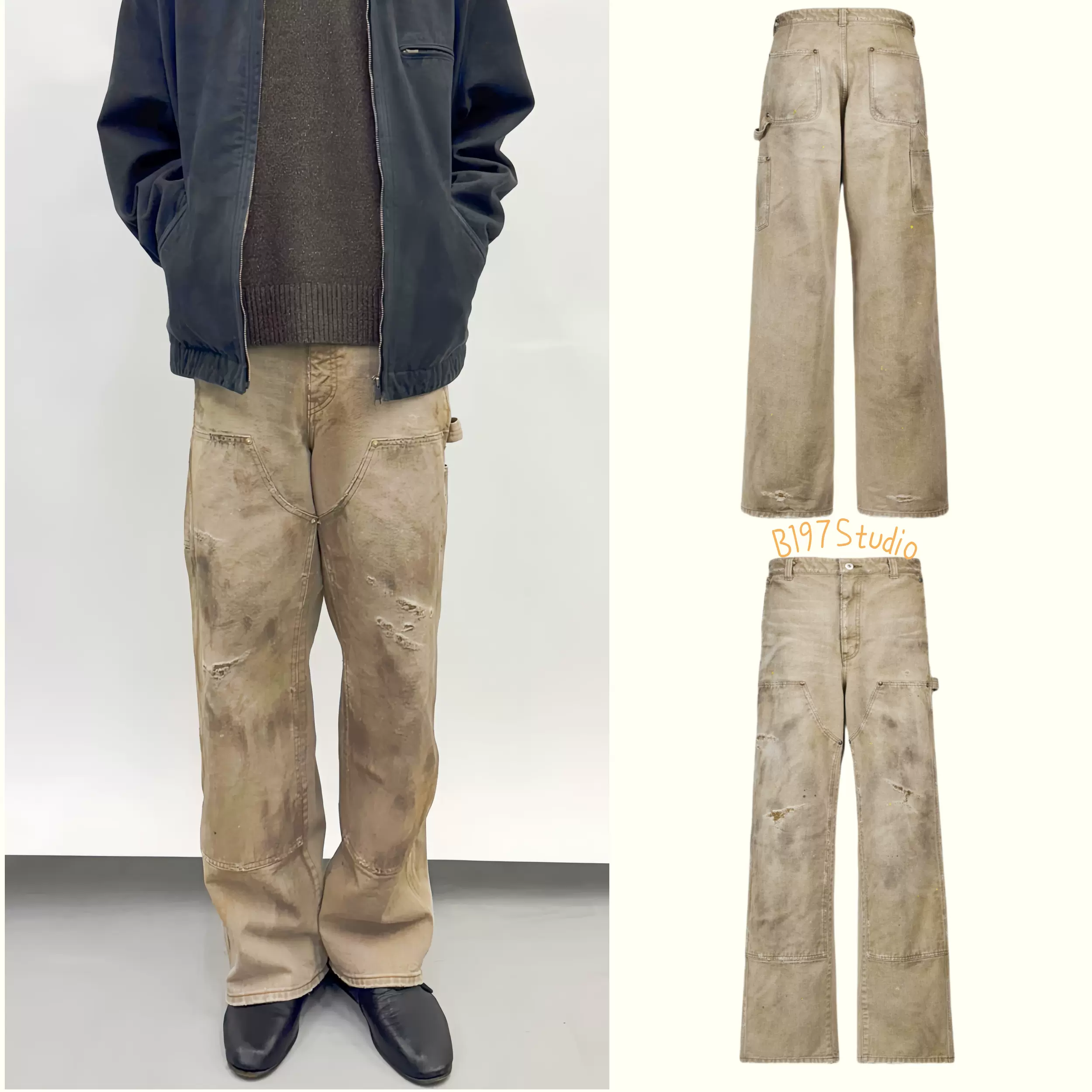 Vujade GUNTHER DOUBLE-KNEE モーガン蔵人着用 Vujade GUNTHER DOUBLE-KNEE モーガン蔵人着用 Vujade GUNTHER