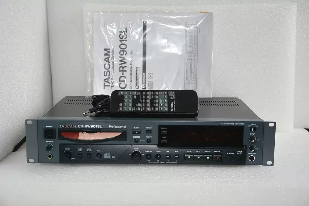TASCAM CD-RW901SL专业CD刻录机CD机刻录机CD播放机带平衡输出