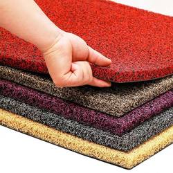 【Thickened and Densified】Entrance Door Wire Loop Mat Door Mat Entrance Anti-Slip Mat Freely Cuttable Foot Mat