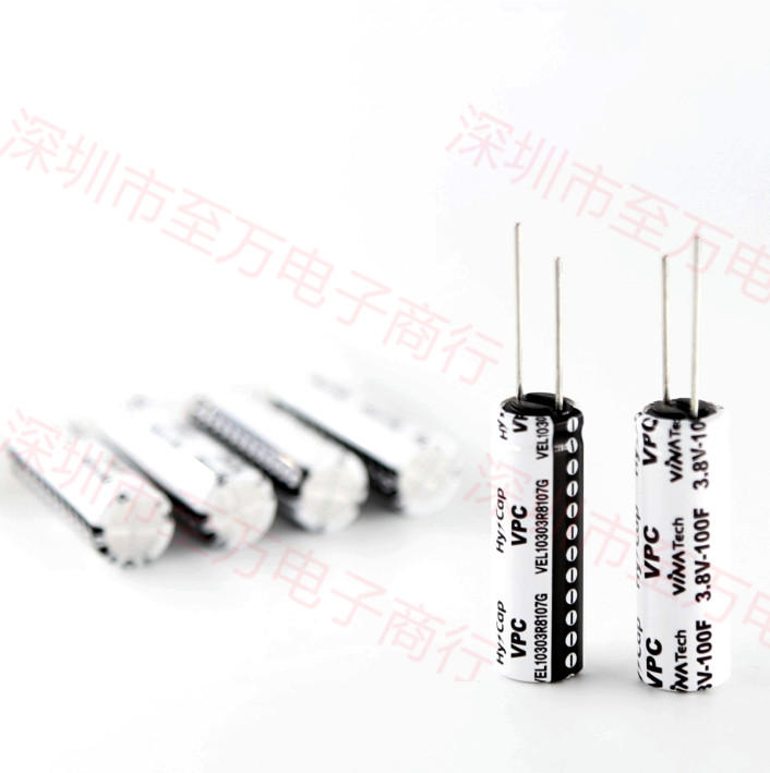 VEL10303R8107G 3.8V 100F 10 X 30 VPC超级电容50F/3.8V 0825-淘宝网