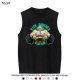 Rick and Morty Barbell Lifting T-shirt Gym Exercise Sleeveless Vest Men's Summer Cotton Vest Clothes